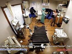 Lilly halls’ gyno exam by doctor from tampa & lilith rose cam