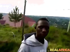 African Amateur Teen Couple Having a Quick Hard Fuck