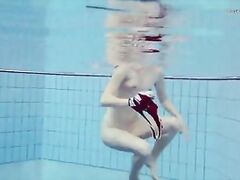 Nastya super underwater hot babe from Russia