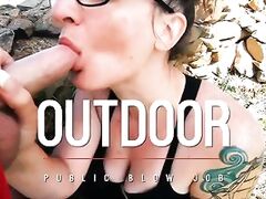 Outdoor Public Blowjob