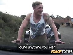 Fake Cop - Cumshot King Copper Shots Cum like a Bullet
