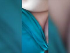Huge Latina Tits Bouncing *teasing myself while he is gone