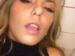 Snapchat Teen Fucked in  public restroom
