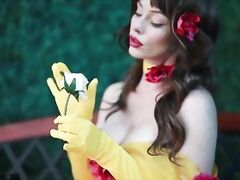 Austin White Nude Belle Cosplay