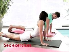 Relaxxxed - Ferrera Gomez hardcore yoga fuck session