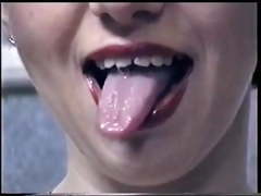 Glossy Lips & Long Tongue Fetish