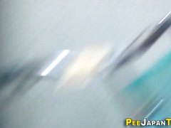 Japanese teen sluts pee