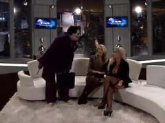 Bridgette B and Kagney Karter enjoy a gangbang