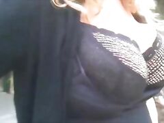 Waiting in the villa's garden to leave for the airport and return home to Israel after a hectic week in Portugal for Big Boob Finishing School, woman of mystery Eden Mor talks about a few of her favorite things while she has a coffee and a cigarette i