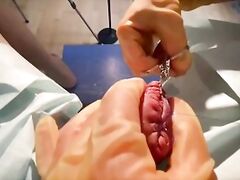 Cock sewing by Dominatrix Mistress April