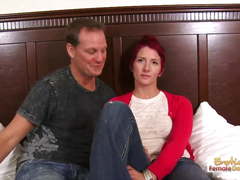 Stupid cougar slut is good only at pleasing cocks