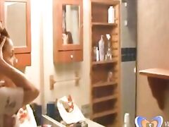 Milf wears her stockings and waits for fuck Vintagepornbay