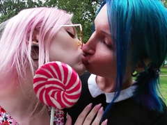 Ferris wheel blowjob