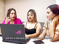 Secretaries of a law firm decide to surprise their boss when they find out that he is dating all three of them.