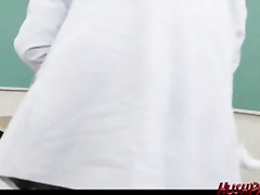 Pretty Blond Teen Britney Light Fucks Her Favorite Black Teacher