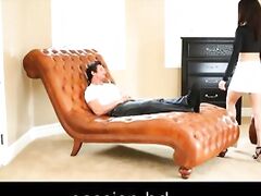 Passion-HD Innocent pays rent with her tits and cunt