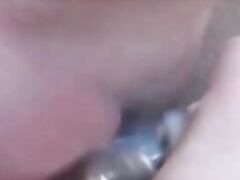 Skinny amateur teen filled with 2 cocks