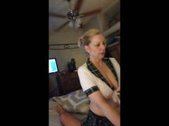 School Girl goes for a ride