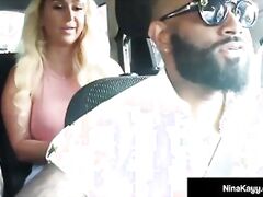 Phat Ass Nina Kayy Rides Big Black Cock Using Boober App!