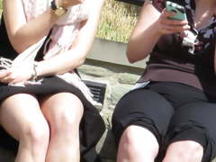 Business Woman Upskirt