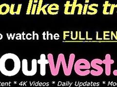 Girls Out West - Hairy lesbian enjoy cunnilingus and rimming