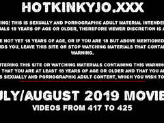 July & Aug HOTKINKYJO: anal fisting prolapse public speculum