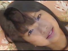 Beauty japan girl coming out from college