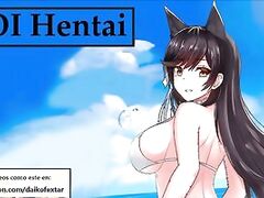 Spanish JOI hentai con una zorrita cachonda.