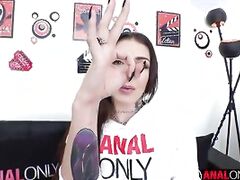 ANUS ONLY Going difficult in Brenna McKenna's arsehole