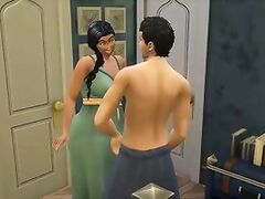 Busty Aunty Shweta in a Saree - Vol 1 Part 1