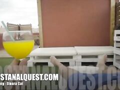 Redhead Teenage Elnara Cat Craves More Painal